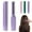 1pcs Purple, variant on Ceramic Hairdressing Comb, Cedar And Ash Ceramic Comb, Latest Hairdressing Combs, Mini Dual Purpose Curling Iron Smooth Straight, Cordless 2-In-1 Touch-Up Combs For Less Frizz