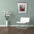 thumbnail image 4 of Trademark Fine Art "Paris Stroll II" Canvas Art by Sue Schlabach White Matte, Silver Frame, 4 of 5