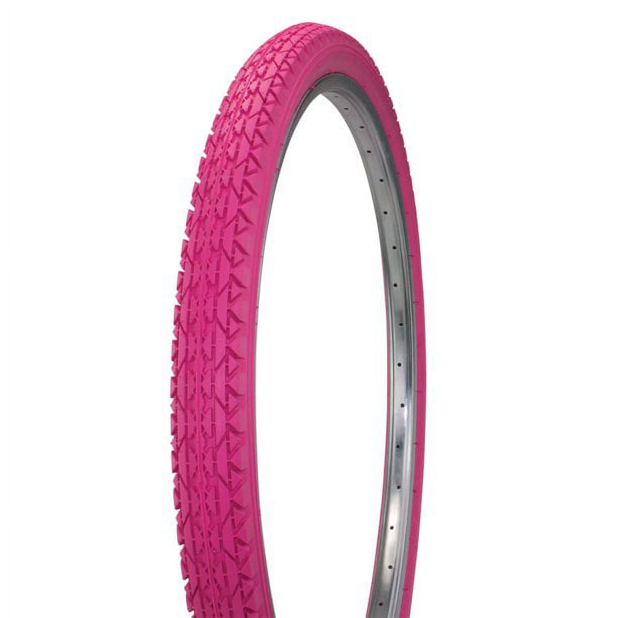 Enix Bicycle Tire 26" x 2.125" Pink/Pink Sidewall P-123A