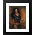 thumbnail image 2 of B. Fitzenhofer 19x24 Black Modern Framed Museum Art Print Titled - Portrait of Heinrich VI of Reuss (1911), 2 of 5