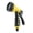 Yellow, variant on Heavy Duty Garden Hose Nozzle Sprayer, Metal Water Hose Head with 8 Adjustable Spray Patterns, High Pressure Hand Sprayer Attachment for Car Washing, Plant & Lawn Watering, Pet Cleaning