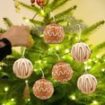 thumbnail image 6 of Colorful Gingerbread Man Foam Christmas Ball Ornaments for Tree Decorations Displays and Festive Celebrations with Easy Hanging Features, 6 of 8