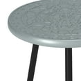 thumbnail image 6 of Sherbourne 17 inch Wide Metal Side Table in Gray, 6 of 7