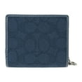 thumbnail image 3 of Coach Women's Medium Snap Wallet in Signature Jacquard (Denim / Dark Denim), 3 of 7