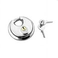 thumbnail image 2 of SDNall Stainless Steel Round Cake Lock Warehouse Door Lock Chain Lock All Copper Heart Padlock, 2 of 9
