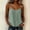 Green women loose fit tank top a1, variant on Loose Fit Sleeveless Tank Top for Women, Casual V Neck Solid Basic Top, Soft Stretch Strappy Tee for Travel Office Home Everyday Wear, Blue L