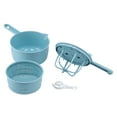 thumbnail image 3 of Vegetable Drainer Salad Spinner Household Manual Dehydrator Kitchen Set, 3 of 7