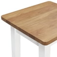 thumbnail image 3 of vidaXL Bar Stools 2 pcs Solid Oak Wood, 289219, 3 of 5