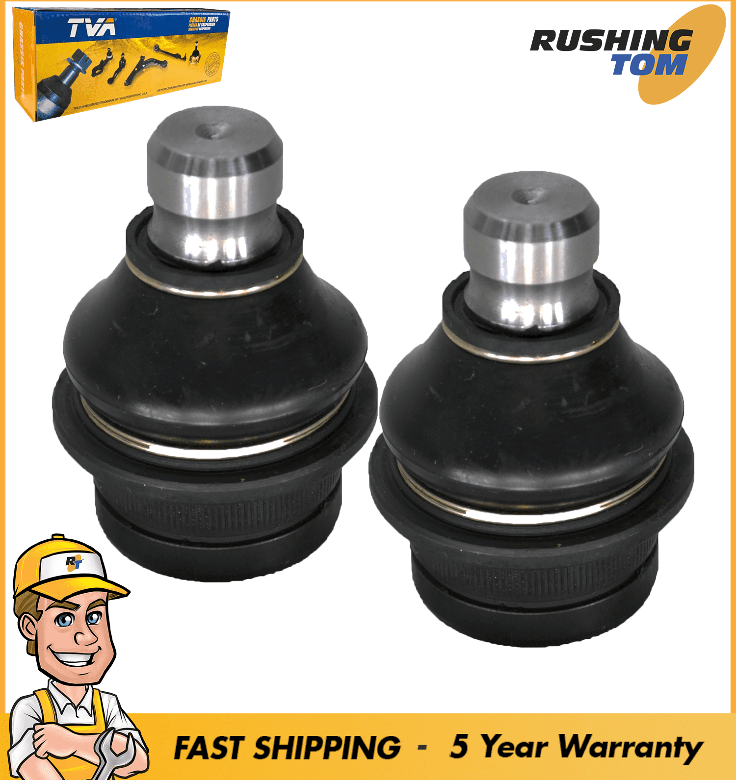 2 Front Lower Ball Joint fits Dodge Caliber Jeep Compass Patriot