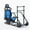 Black,Black+Blue, variant on Game Chair Enhanced and stable racing wheel cockpit, compatible with Fanatec, PXN, Thrustmaster, and Logitech adjustable driving simulators, excluding handbrake, pedals, and monitor,Reclining Game Ch