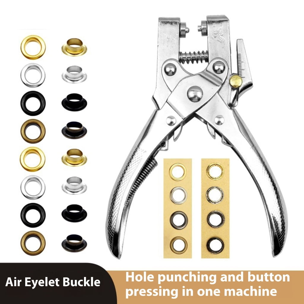 Zeiwohndc Adjustable Hole Punch Tool For Leather Projects Ergonomic Designs