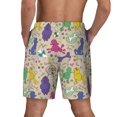 thumbnail image 4 of Goofa Colorful Poodle Dog Printed Men's Swim Trunks Board Shorts Quick Dry Mens Swimming Trunks with Compression Liner,Breathable Fit Hawaii Beach Shorts-Small, 4 of 9