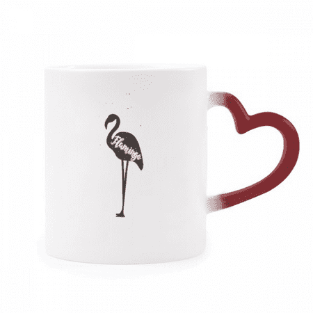 

Flango Black And White Animal Heat Sensitive Mug Red Color Changing Stoneware Cup