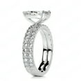 thumbnail image 2 of 2.00 CTW Pear Cut Bridal Set Wedding Ring 10K White Gold, 2 of 5