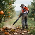 thumbnail image 4 of 2.2 HP Backpack Gas Leaf Blower, 52CC 2 Stroke 780 CFM 270 MPH, Powerful Clearing Performance and Ergonomic, Variable Speed & Cruise Control Gas Powered Leaf Blower for Lawn Care and Snow Blowing, 4 of 9