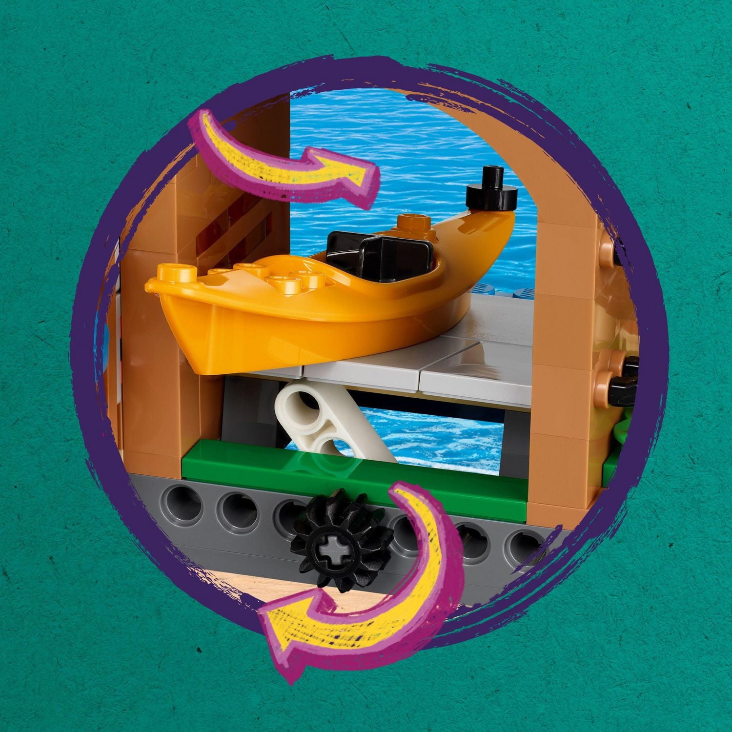 LEGO Friends Les sports nautiques au camp d’aventure 42626 Ensemble de construction (628 pièces)