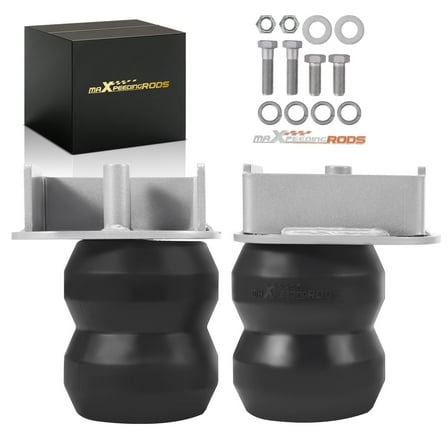 maXpeedingrods Suspension Enhancement Rear Kit 8600 Lbs for Ford F-250 Super Duty 2WD 4WD 2011-2016 Rubber Helper Spring Kit