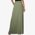 thumbnail image 6 of YUEJUIR Midi Skirt Spring And Autumn City Leisure Skirt Ladies Solid Color Drawstring Skirt Casual Skirts For Women Womens Maxi Skirt (Green,XXL), 6 of 6