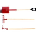 thumbnail image 4 of MasteelfCA 3Pcs Miniature Garden Tools Small Rake Shovel Miniature House Working Accessories, 4 of 7