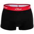 thumbnail image 4 of s.Oliver Calzoncillos para hombre, paquete de 3 - Trunks, Hipsters, Algodón Stretch Negro Contrast XL, 4 of 7