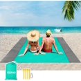 thumbnail image 1 of Compagnon de Pique-Nique de Plage Ultime: Tapis Léger, Portable, Imperméable et Anti-Sable pour des Sorties Inoubliables, 1 of 5