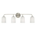 thumbnail image 7 of Capital Lighting 148841BN-542 Lawson 4 Light 33" Wide Vanity Light - Nickel, 7 of 7