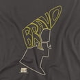 thumbnail image 2 of Johnny Bravo Bravo Hair Women's T Shirt, Charcoal, Large, 2 of 6
