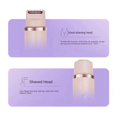 thumbnail image 2 of Bikini Trimmer for Women Painless Ladies Hair Removal 2 in 1 Wet & Dry Lady Shaver Pink, 2 of 5