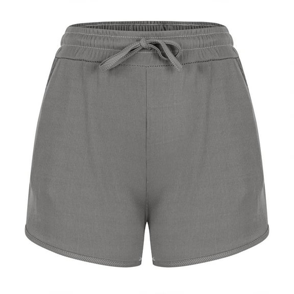 Ashirexll Workout Shorts Women, Athletic Shorts, Drawstring Sports Loose Wide Leg Shorts