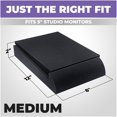 thumbnail image 2 of Liquid Stands Studio Monitor Sound Isolation Pads for Speakers 5" High-Density Speaker Foam Pads That Prevents Vibration, 2 of 5