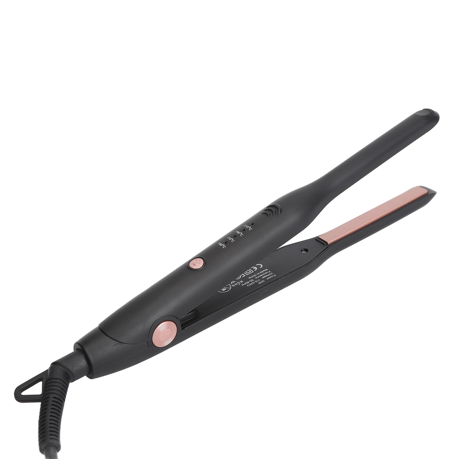 Small Flat Irons For Short Hair Ceramic Pencil Flat Iron With Adjustable Temperature Fast Heat Up Mini Flat Iron Hair Straightener For Pixie Cut