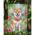 thumbnail image 3 of Shiba Inu Luau Garden Flag 11.25 in x 15.5 in, 3 of 5