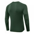thumbnail image 2 of Men's Quick-drying Fitness Long-sleeved Stretch Tight Sports Running Training Suit Breathable Sweat-wicking T-shirt Top, 2 of 13