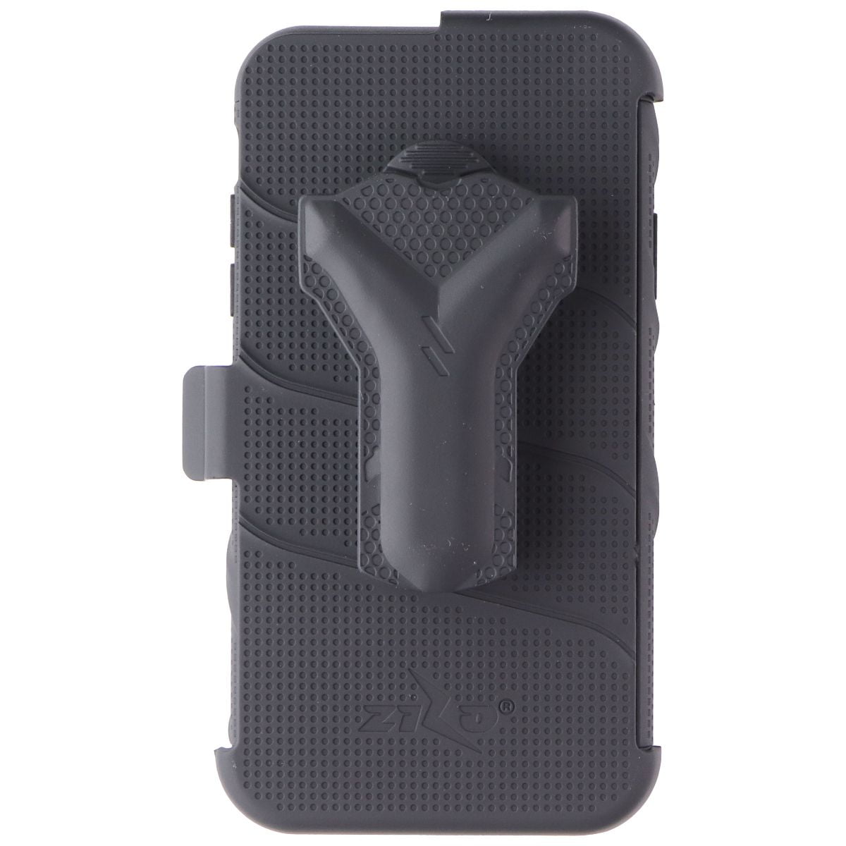 ZIZO Bolt Series for iPhone XR Case with Screen Protector Kickstand Holster Lanyard - Black