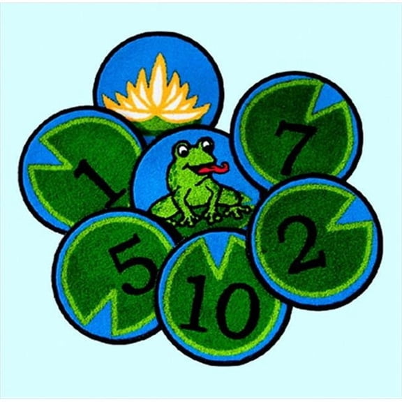 Carpets for Kids 076279 Hip Hop To The Top Number Rounds