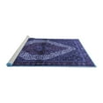 thumbnail image 2 of Ahgly Company Machine Washable Indoor Rectangle Persian Blue Traditional Area Rugs, 2' x 3', 2 of 4