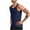 Blue, variant on JIUKE Mens Gym Tank Tops Racerback Workout Muscle Tee Scoop Neck Athletic Workout Fitted Vest Cut off T-Shirts