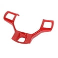 thumbnail image 3 of CheroCar Steering Wheel Cover Interior Decoration Accessories for Dodge RAM 2010-2017,Red, 3 of 7