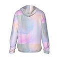 thumbnail image 2 of Picia Rainbow Women's Men's UPF 50+ Sun Protection Hoodie Shirt Long Sleeve SPF Fishing Outdoor UV Hiking Lightweight Shirts-Small, 2 of 9