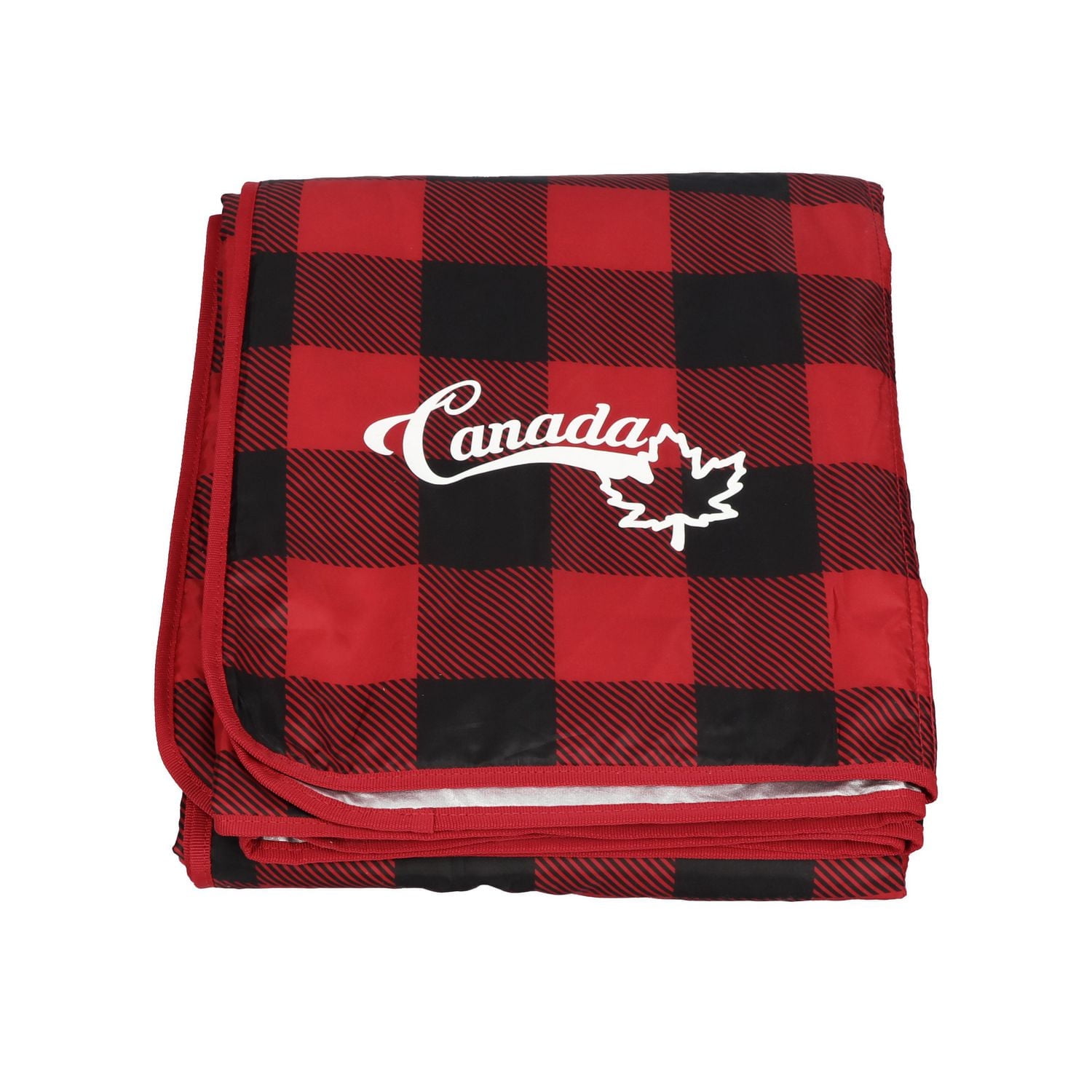 Ozark Trail Chairs and Blanket Combo, Red Black Checkered, Polyester, Canada Logo