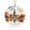 Salisbury 3, variant on Great Orme Christmas Vacation Keepsake, Wales Travel Souvenir Ornament