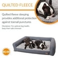 thumbnail image 4 of K&H Pet Products Air Sofa Bed Gray/Geo Flower Medium 27 X 36 Inches, 4 of 9