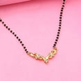 thumbnail image 7 of Estele 24Kt Gold Plated Ornamental Mangalsutra Necklace For Women with Austrian Crystals Suitable For All Occasions Special Gift For Wedding, Engagement, Anniversary, and Birthday, 7 of 7