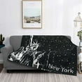 thumbnail image 6 of Throw Blanket for Couch - New York City1 Soft Comfy Lightweight Cozy Warm Throw Blanket, Fuzzy Plush Flannel Blanket & Throws for Sofa and Bed All Season, 6 of 8