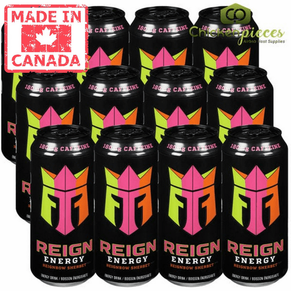 Reign Reignbow Sherbet Energy Drinks 473ml/16oz (12/Case)