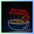 thumbnail image 2 of Shinelab Birria Mexican Neon Sign, Birria Food Wall Art Light, Mexican Restaurant Wall Decor 0991, 2 of 4