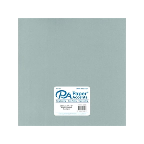 Muslin 12x12 Eucalyptus