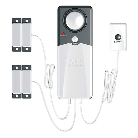 Techko S189 Ultra Slim Safe Pool Alarm, Gray