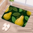 thumbnail image 5 of Pear Non-Slip Machine Washable Polyester Kitchen Mat Indoor Rug Kitchen Rug, 5 of 6