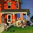 thumbnail image 7 of Marmont Hill "Family Portrait on the Fourth" by John Falter Painting Print on Canvas, 7 of 7
